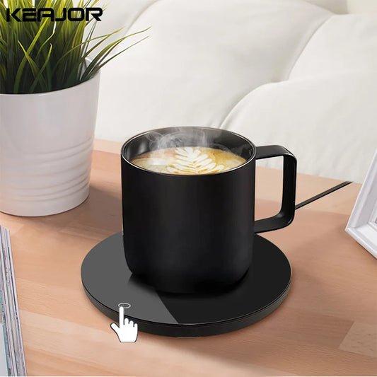 Calentador de tazas de café, almohadilla calefactora USB, escritorio de oficina en casa, CC de 5V